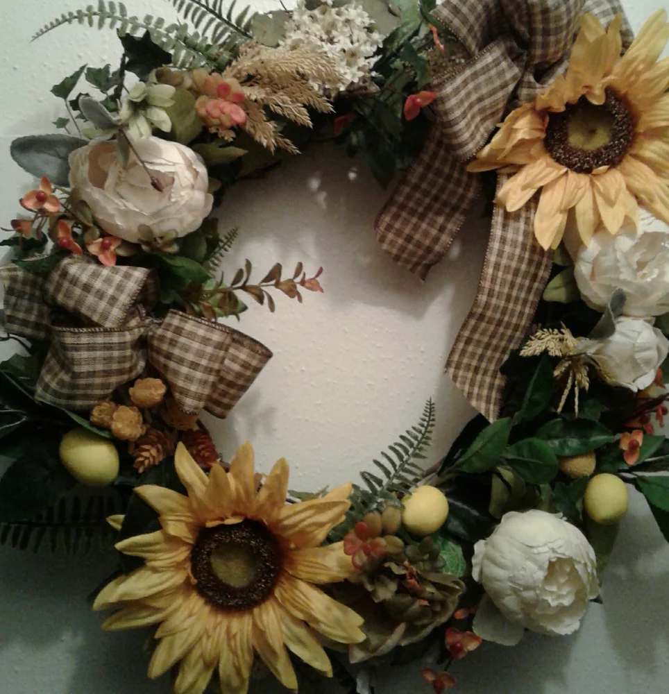Condolences Sympathy Wreath Arrangement Funeral Wreath Custom Order Final Sale